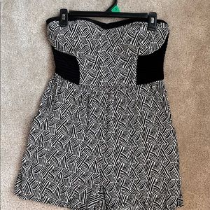 Strapless Romper